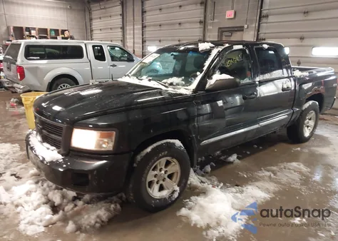 2008 Dodge Dakota Laramie from USA, damaged, VIN 1D7HW58N78S633261